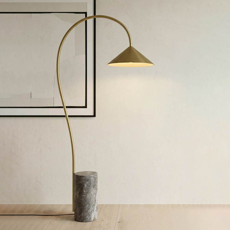 5786-F060 Marble Floor Lamp